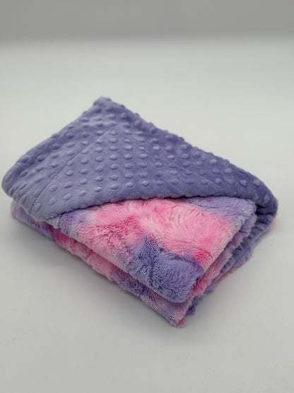 Unicorn & Lavender Baby Blanket