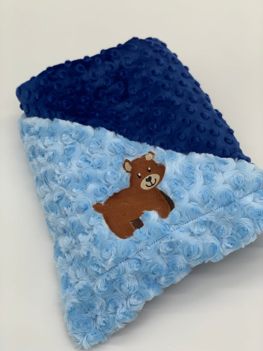 Custom Rose Baby Blanket