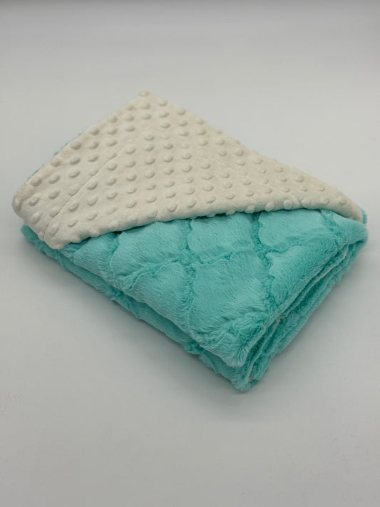 Custom Lattice Baby Blanket