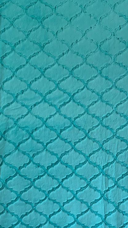 Lattice Aruba & Papaya Blanket