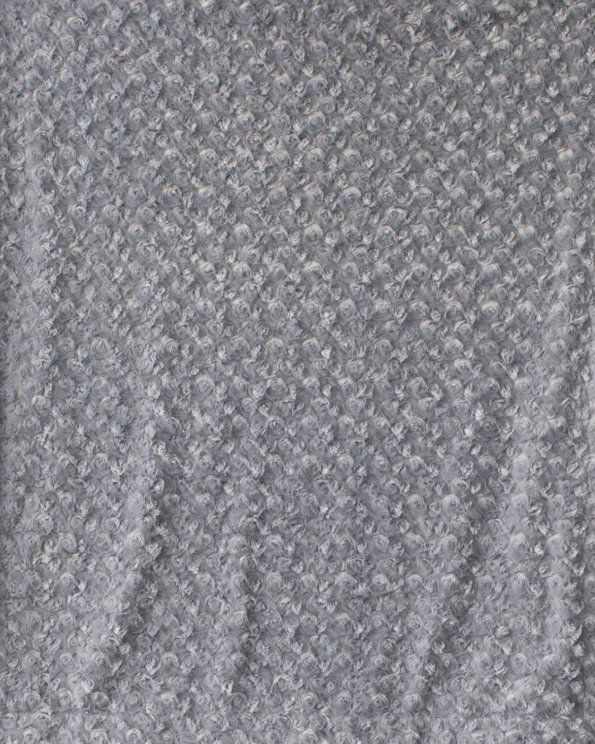 Silver & Light Blue Baby Blanket