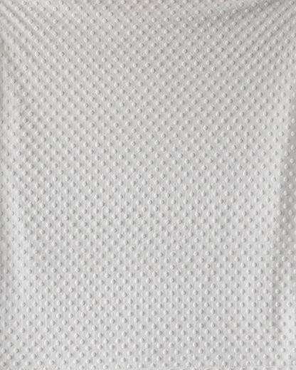 Silver & Ivory Baby Blanket