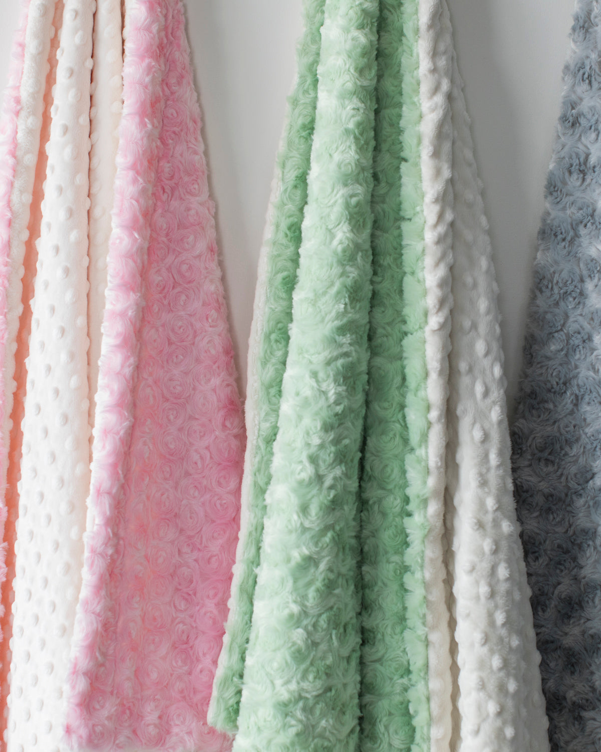 Pink and blue deals baby blanket