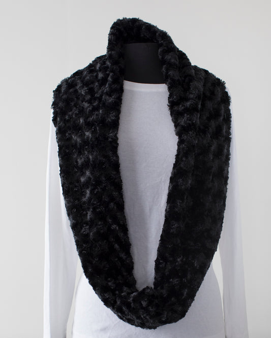 Black Infinity Scarf