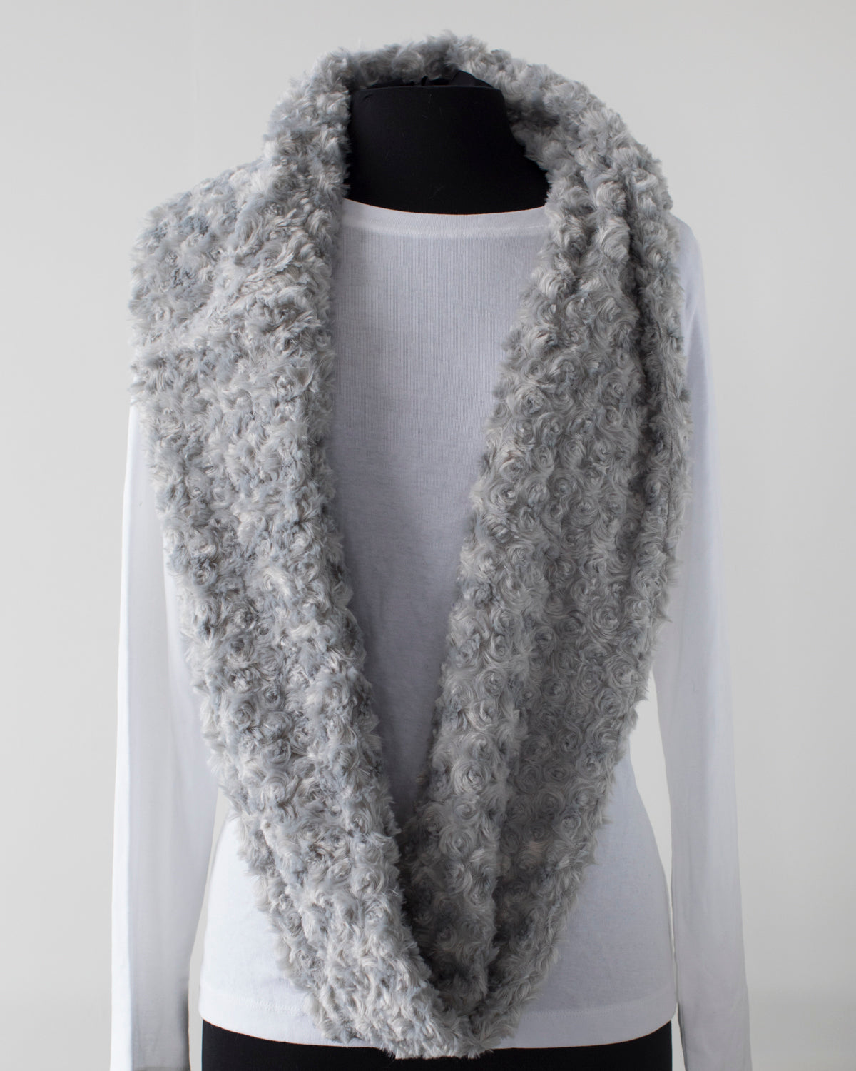 Silver Infinity Scarf