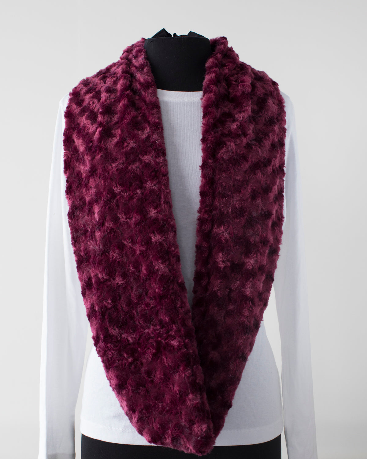 Burgundy Infinity Scarf