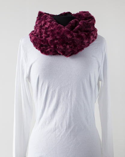 Burgundy Infinity Scarf