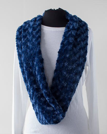 Midnight Blue Infinity Scarf