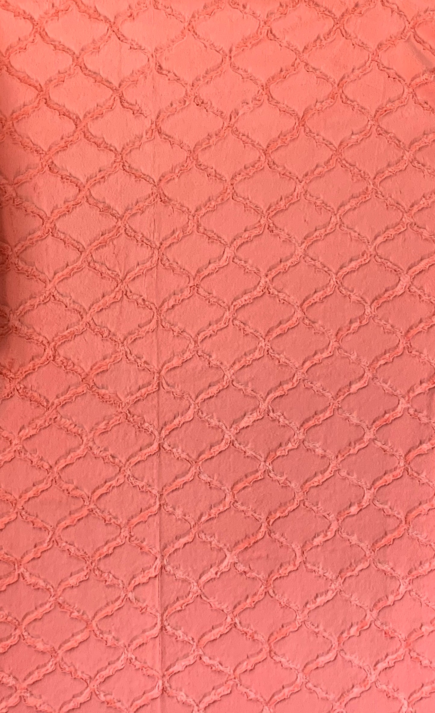Lattice Aruba & Papaya Blanket