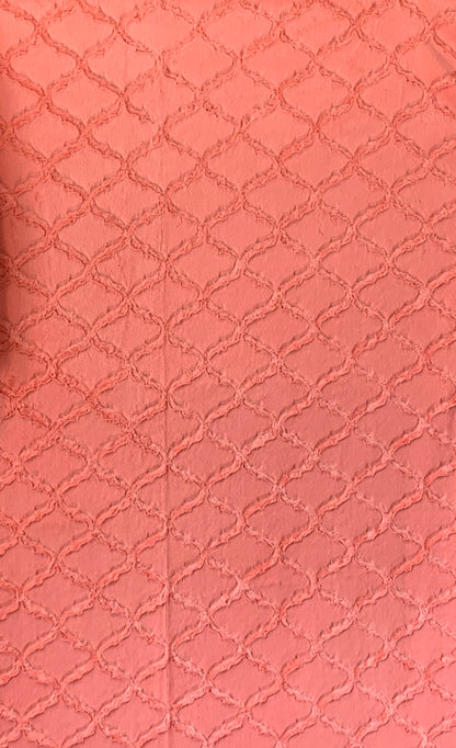 Lattice Aruba & Papaya Blanket