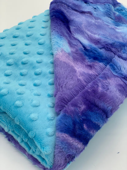 Mystic & Turquoise Baby Blanket