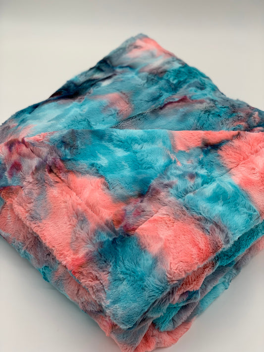 Tie-Dye Miami Blanket