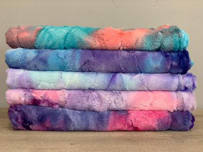 Tie-Dye Unicorn Blanket