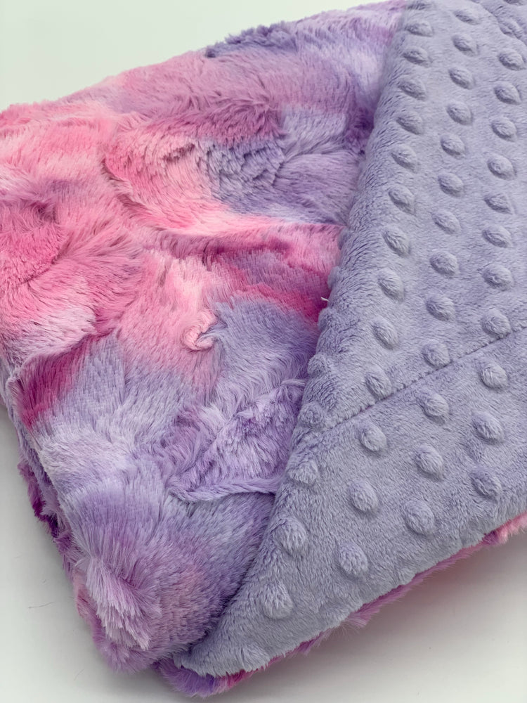 Weighted discount lavender blanket