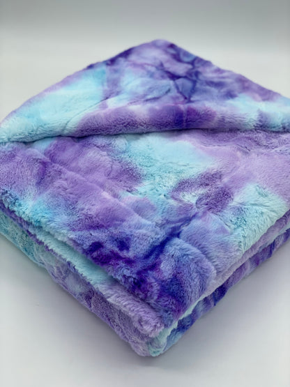 Tie-Dye Mermaid Blanket