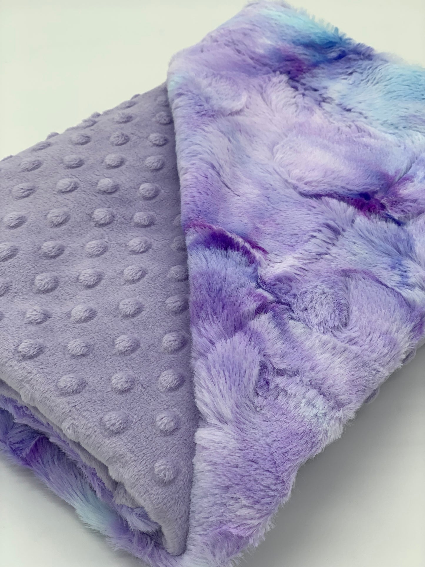 Mermaid & Lavender Baby Blanket