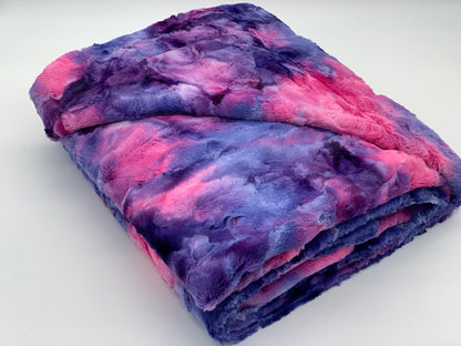 Tie-Dye Razzle Dazzle Blanket