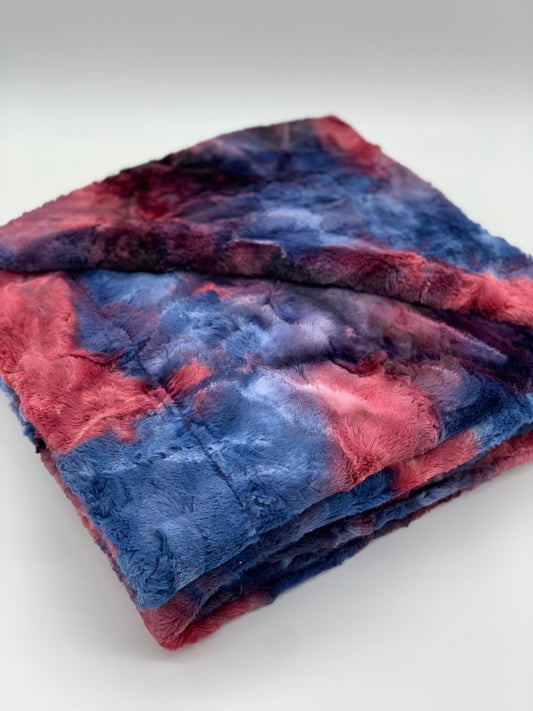 Tie-Dye Very Berry Blanket